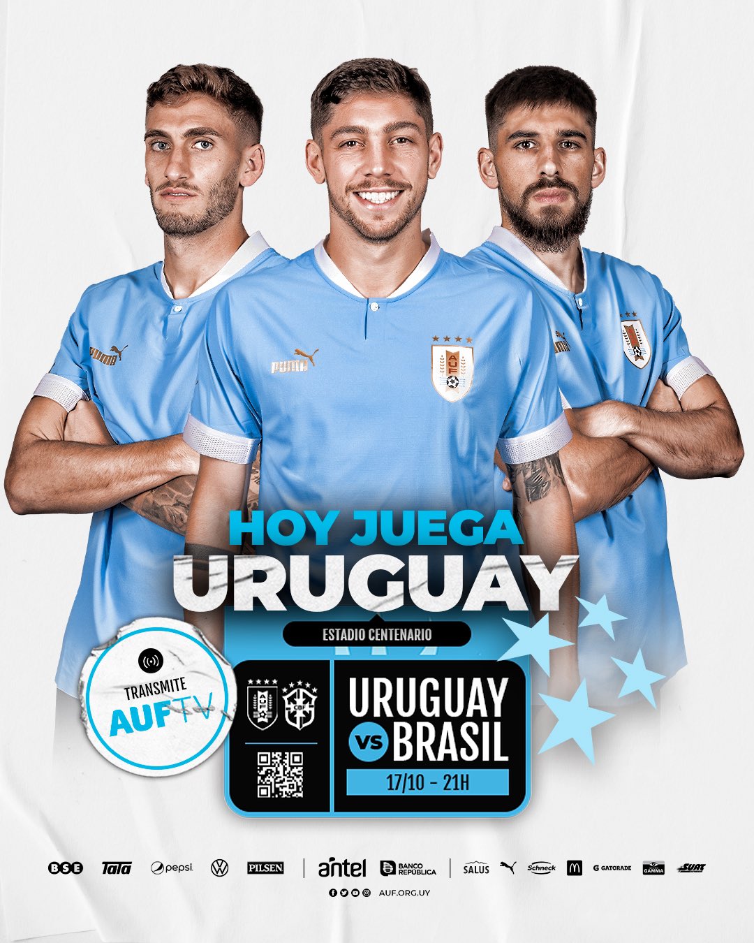 Hoy juega Uruguay! - AUF - Selección Uruguaya de Fútbol