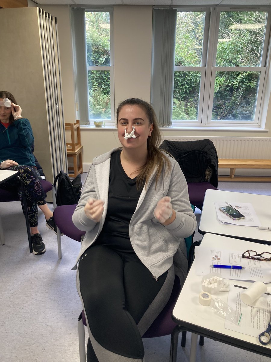 Our fabulous students, learning all things ‘Sports Medicine’