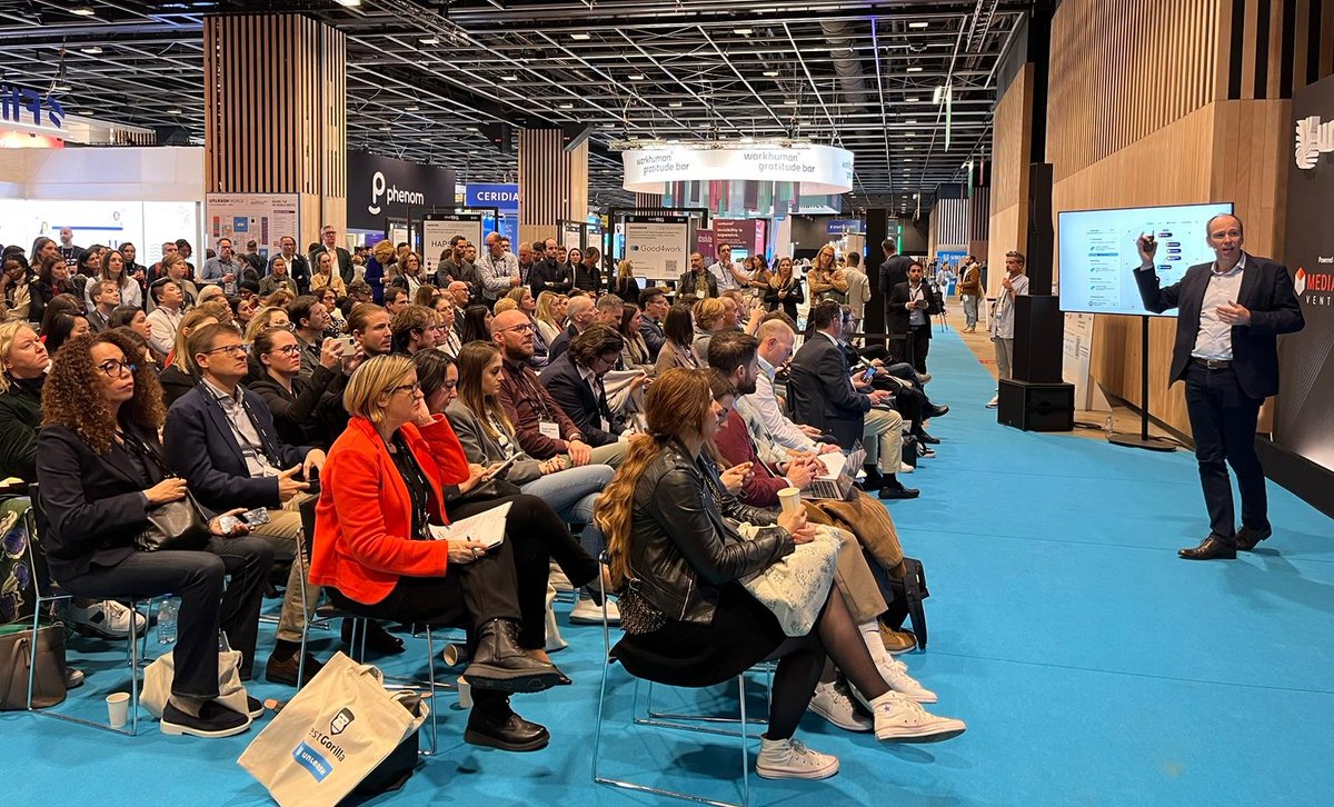 Cornerstone EMEA (@csodemea) on Twitter photo What a thrilling #UnleashWorld Session it was! Our Chief International Officer, <a href="/BelliveauV/">Vincent Belliveau</a>,  presented to a packed house, diving deep into Cornerstone's intentional path for AI. A massive thanks to everyone who joined! 🚀 #FutureOfWork #AI What a thrilling #UnleashWorld Session it was! Our Chief International Officer, <a href="/BelliveauV/">Vincent Belliveau</a>,  presented to a packed house, diving deep into Cornerstone's intentional path for AI. A massive thanks to everyone who joined! 🚀 #FutureOfWork #AI