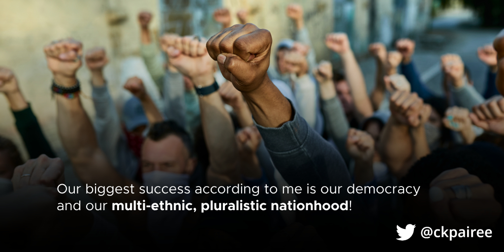 ckpairee's tweet photo. Religion, race or language, I believe, is personal and should not be the basis of judging people. 
#Leadership #UnityInDiversity #Pluralism #IndianIndependence #StrengthInDiversity #OneNationManyCultures #IndiasLegacy #CelebratingDiversity #IndianIdentity https://t.co/4cJZ6Fi4yc