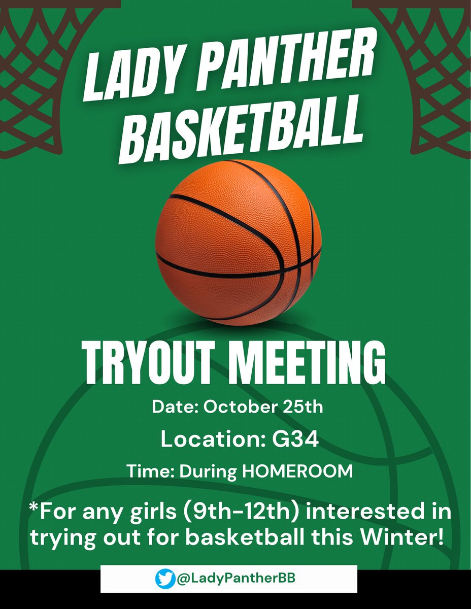 ARE. YOU. READY?! 

It is almost our favorite time of the year! If you’re looking to compete for a spot in our program this winter - come to our tryout informational meeting! 

We look forward to #DoingTheWork with you! 🫵🏽

#TrustTheProcess
#TheDerbyWay