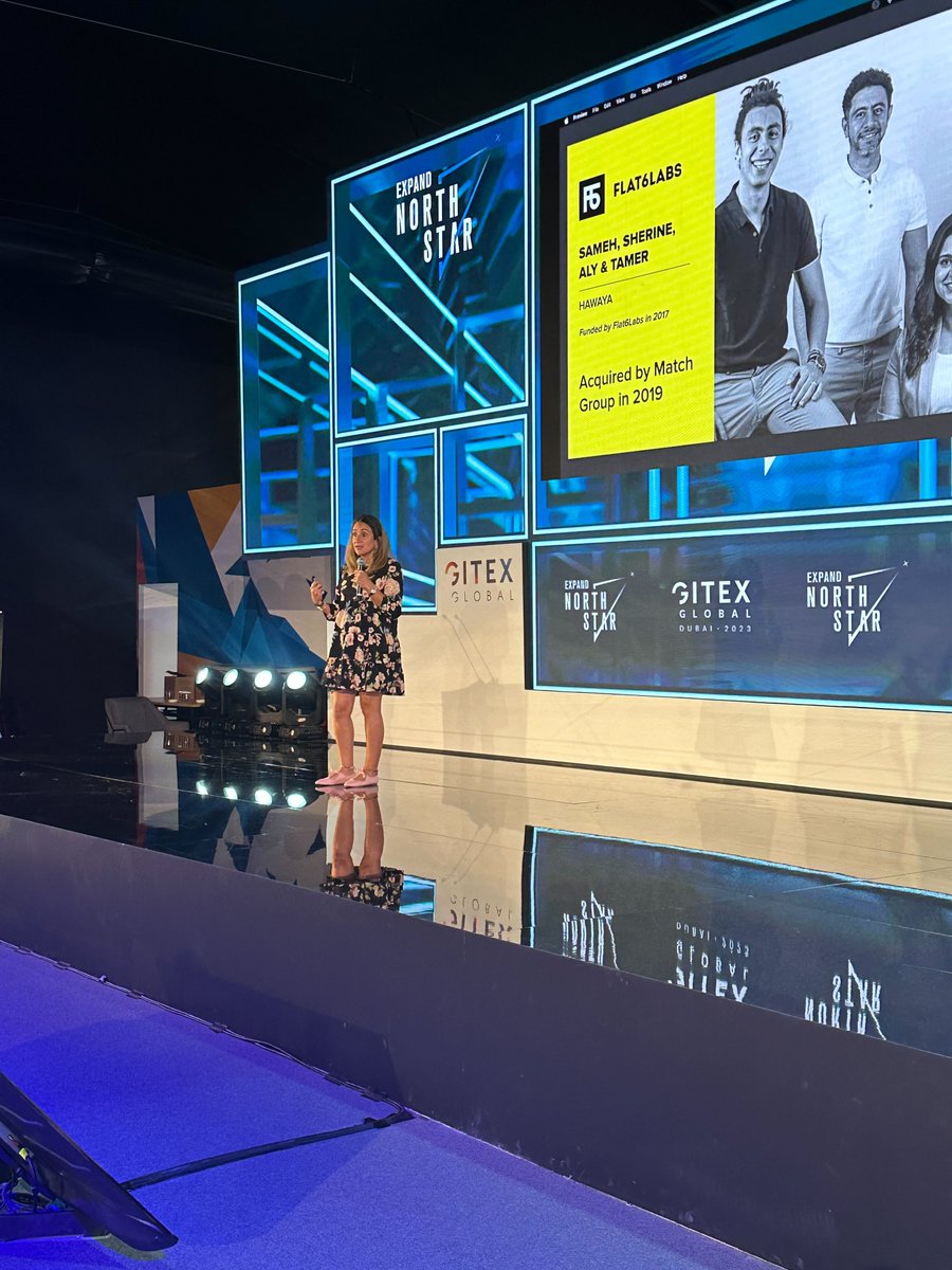 Our CIO <a href="/Shenoufs/">Dina O. el-Shenoufy</a> during "A Spectacular Corporate Innovation Showcase, by #Flat6Labs" at <a href="/expandnorthstar/">Expand North Star</a> <a href="/GITEX_GLOBAL/">GITEX GLOBAL</a> highlighting our 12-year journey of empowering startups, success stories and more 🚀

#GITEXGLOBAL #VC