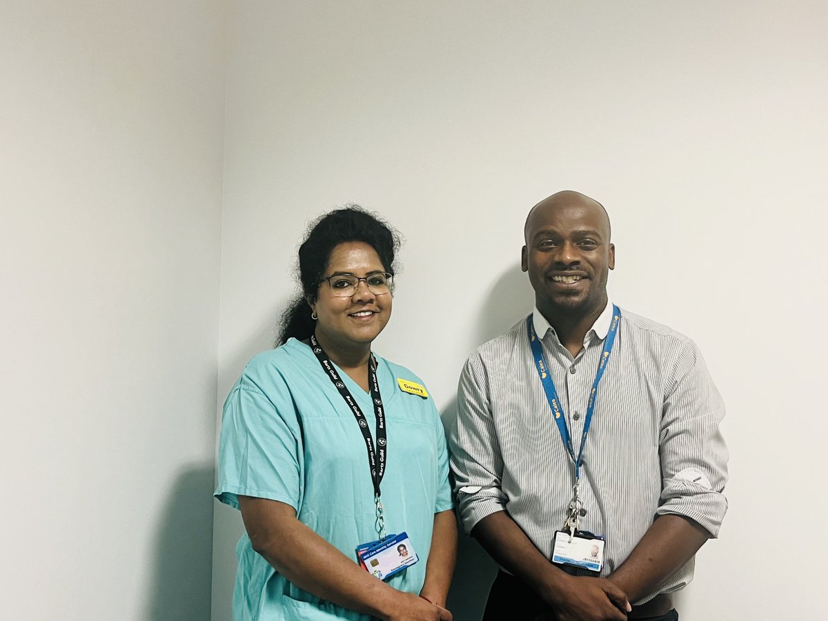 Gowry and George are medicines management pharmacy technicians at our ⁦@BartsHospital⁩ site. They are ward-based & undertake drug histories, as well as assessment & ordering of patient medicines. This ensures patients get the right medicines promptly. #RxTechDay