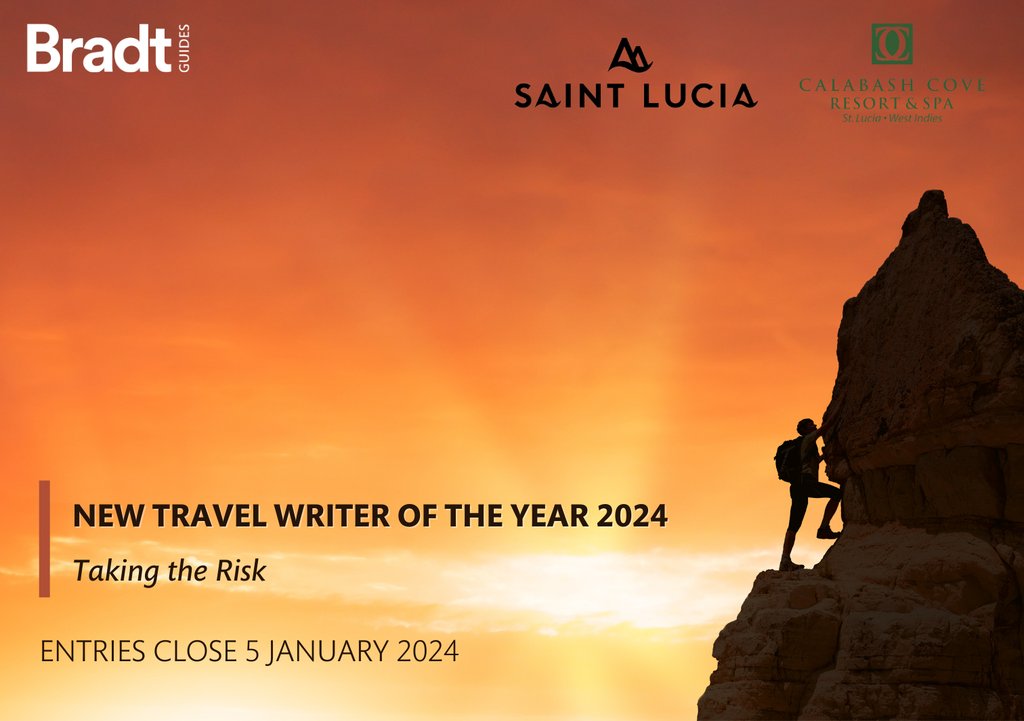Bradt Guides (@bradtguides) on Twitter photo It's that time of year again... 
Enter our New Travel Writer of the Year Competition for your chance to win an all-inclusive trip to the island of St Lucia! 🇱🇨
Enter here 👇
bradtguides.com/product/ntwoty…
<a href="/StanfordsTravel/">Stanfords</a> <a href="/Travel_StLucia/">Travel Saint Lucia</a> It's that time of year again... 
Enter our New Travel Writer of the Year Competition for your chance to win an all-inclusive trip to the island of St Lucia! 🇱🇨
Enter here 👇
bradtguides.com/product/ntwoty…
<a href="/StanfordsTravel/">Stanfords</a> <a href="/Travel_StLucia/">Travel Saint Lucia</a>