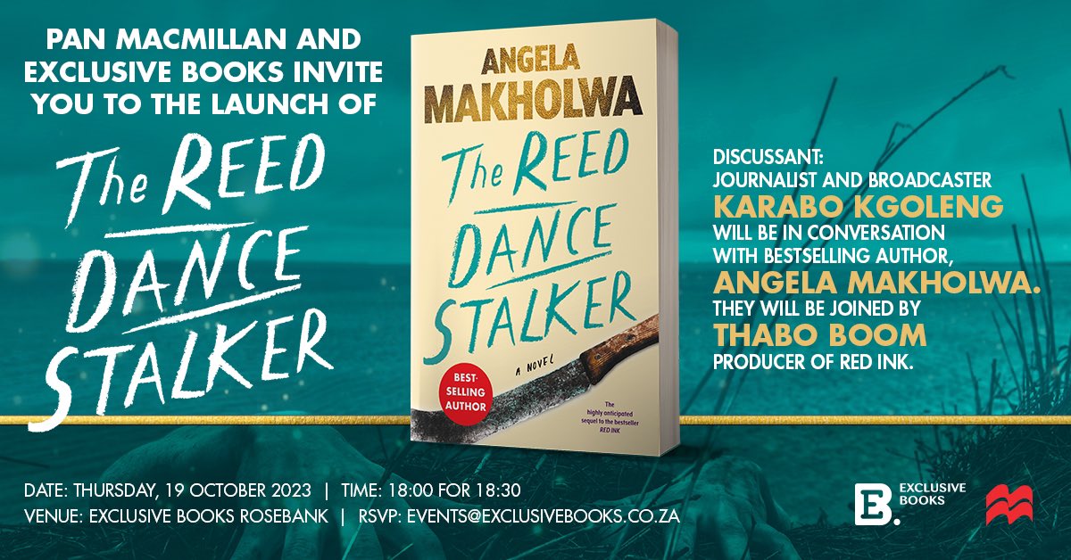 AngelaMakholwa's tweet photo. Two days to go before we uncover what really happened to Napoleon Dingiswayo. Join me as I delve into the details with @KaraboKgoleng and @thaboBOOM, producer @Bomb productions to unpack 'The Reed Dance Stalker', a sequel to 'Red Ink'. https://t.co/PCafC0uRBA