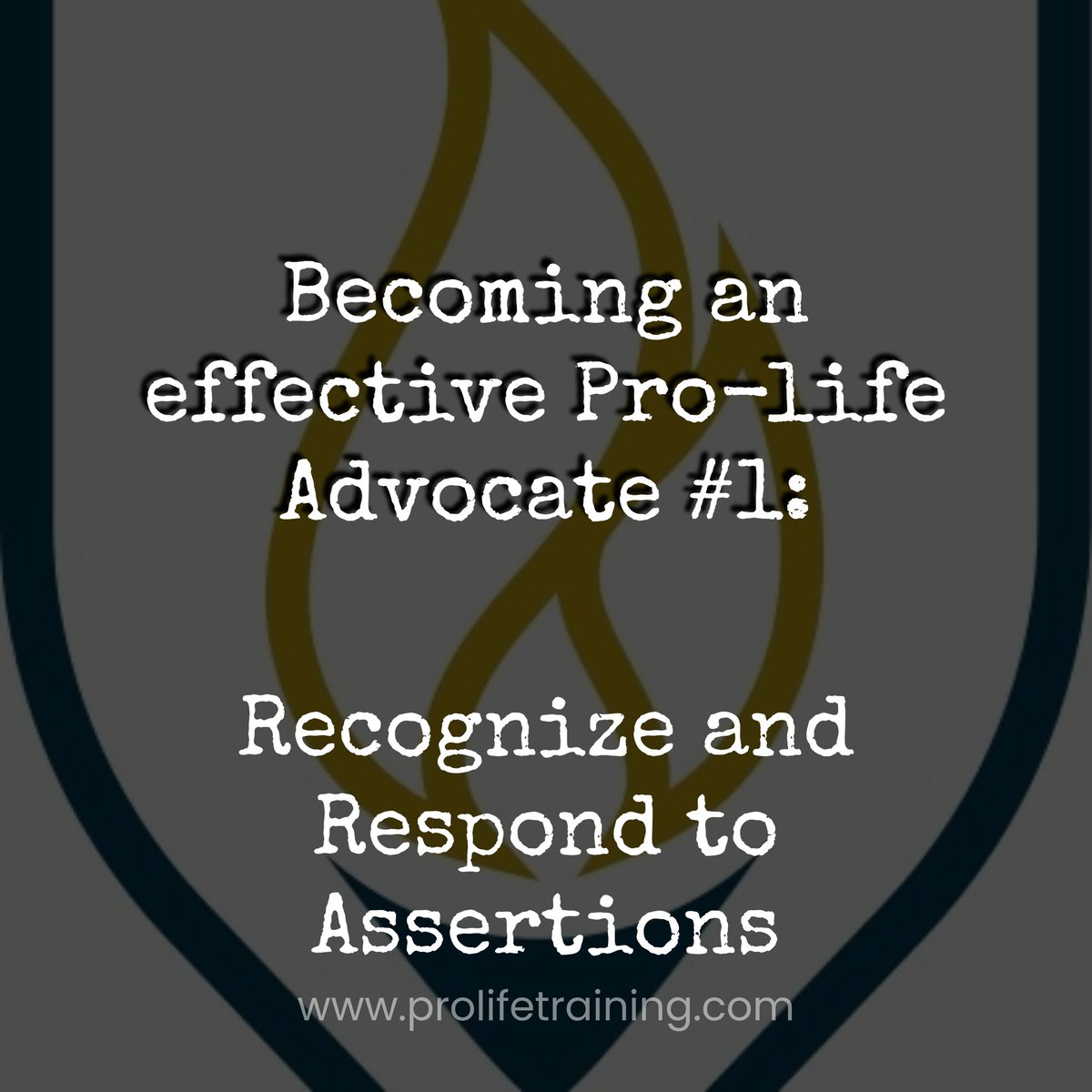 prolifetraining's tweet image. Want to be an effective advocate for life? 

Check us out at prolifetraining.com 

#prolife #prolifegeneration #prolifeapologetics #life