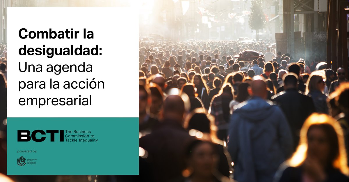 The Spanish version of “Tackling Inequality: An Agenda for Business Action” is now available! This report outlines 10 action areas #business can take as efforts to address the systemic risk of mounting #inequality. 📙 Read the full report here: tacklinginequality.org/files/flagship…