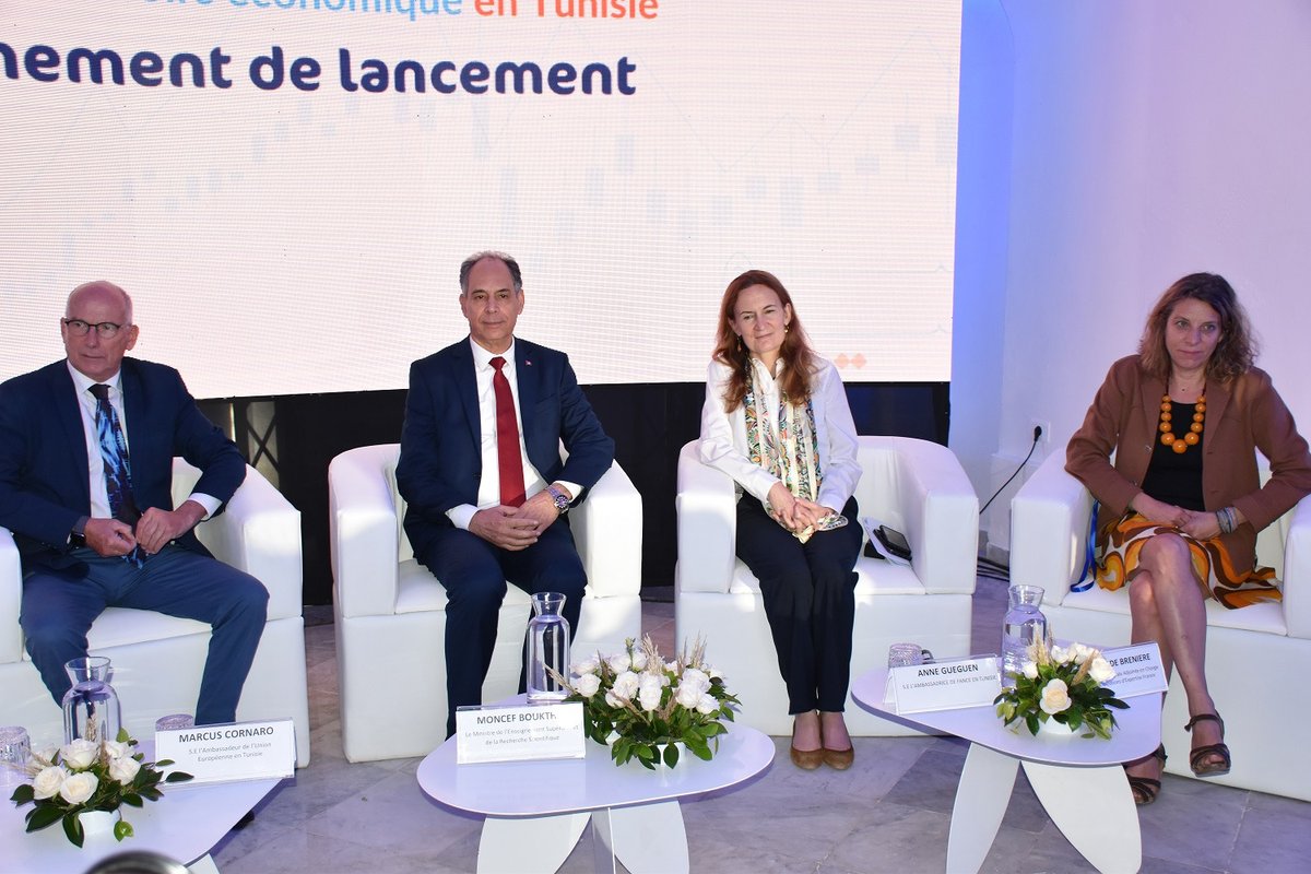 UeTunisie's tweet image. Convaincus de l’importance de produire et diffuser le savoir scientifique dans les domaines économiques et développement durable nous lançons Savoirs Eco financé par l’UE et mis en œuvre par Expertise France pour appuyer les producteurs de savoirs économiques
@AmbUeTunisie #TESI2