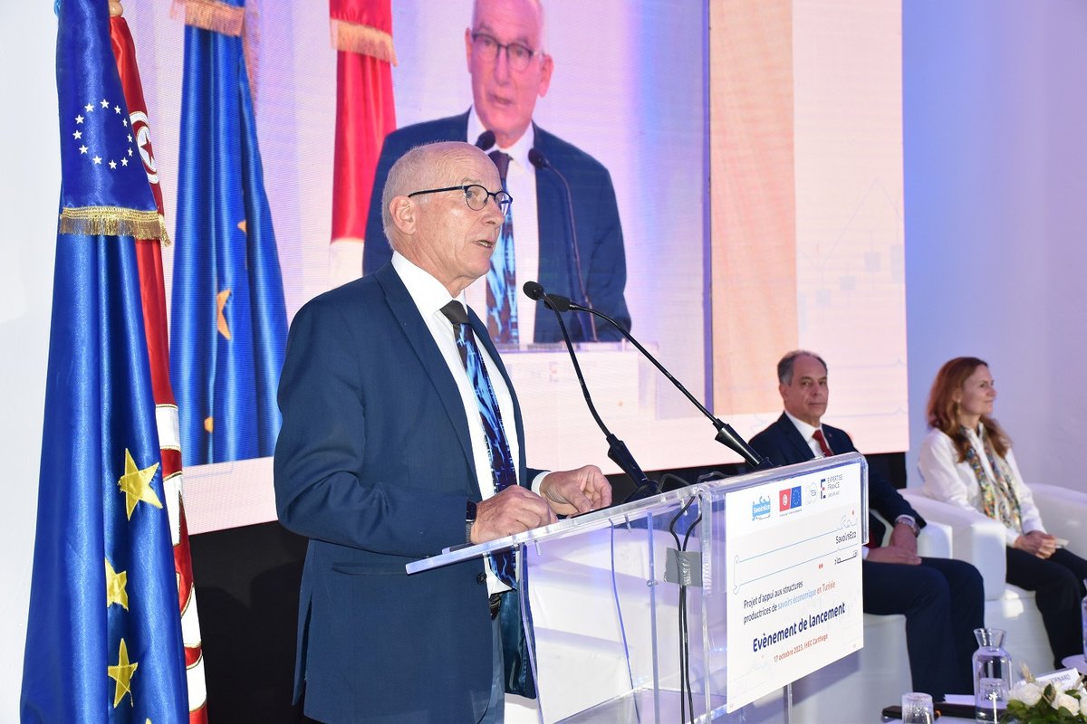 UeTunisie's tweet image. Convaincus de l’importance de produire et diffuser le savoir scientifique dans les domaines économiques et développement durable nous lançons Savoirs Eco financé par l’UE et mis en œuvre par Expertise France pour appuyer les producteurs de savoirs économiques
@AmbUeTunisie #TESI2