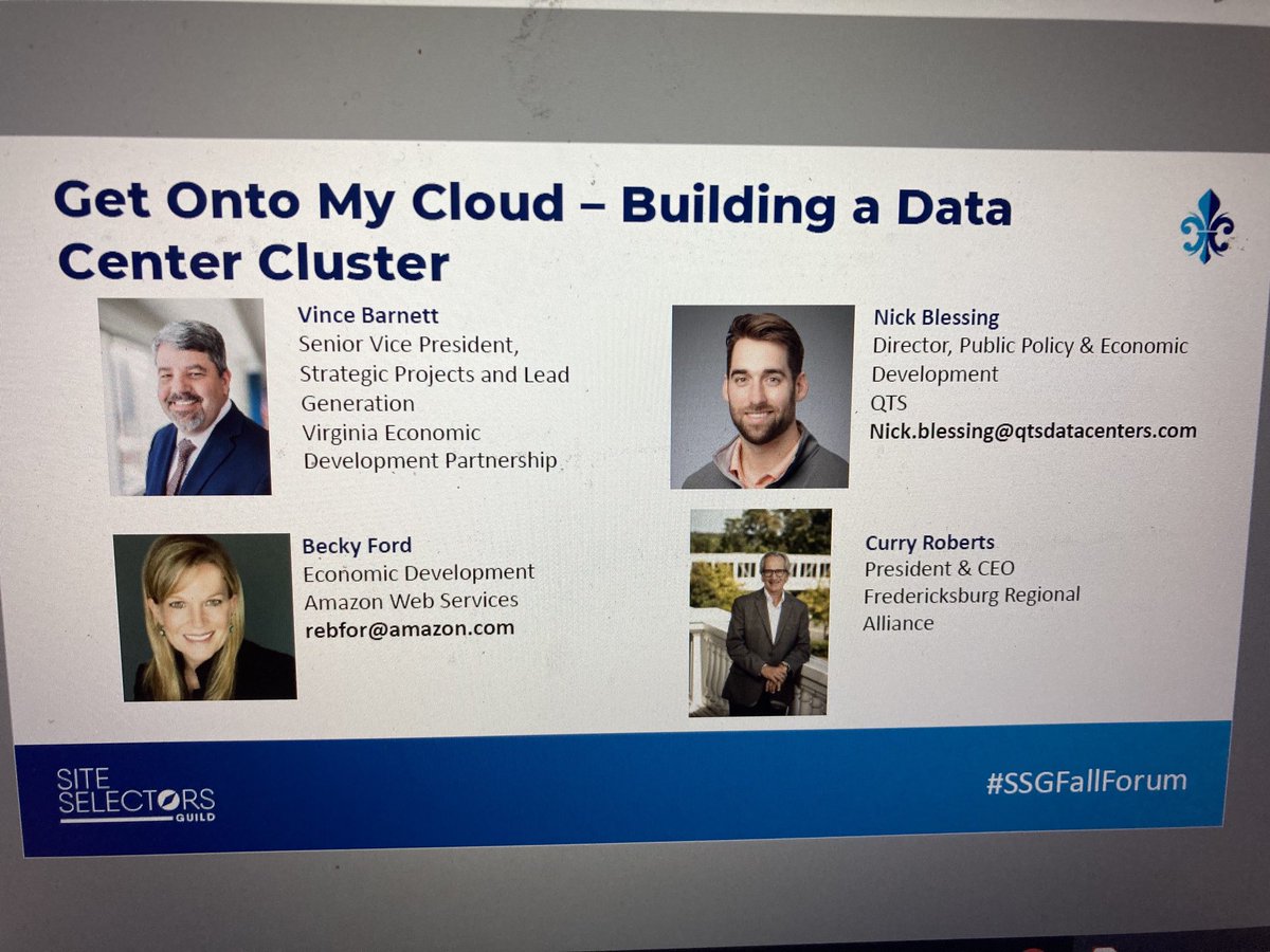 chrislloyd_mwc's tweet image. Excited to be joining my esteemed colleagues this morning @SiteSelectGuild #SSGFallForum for a case study of data centers.