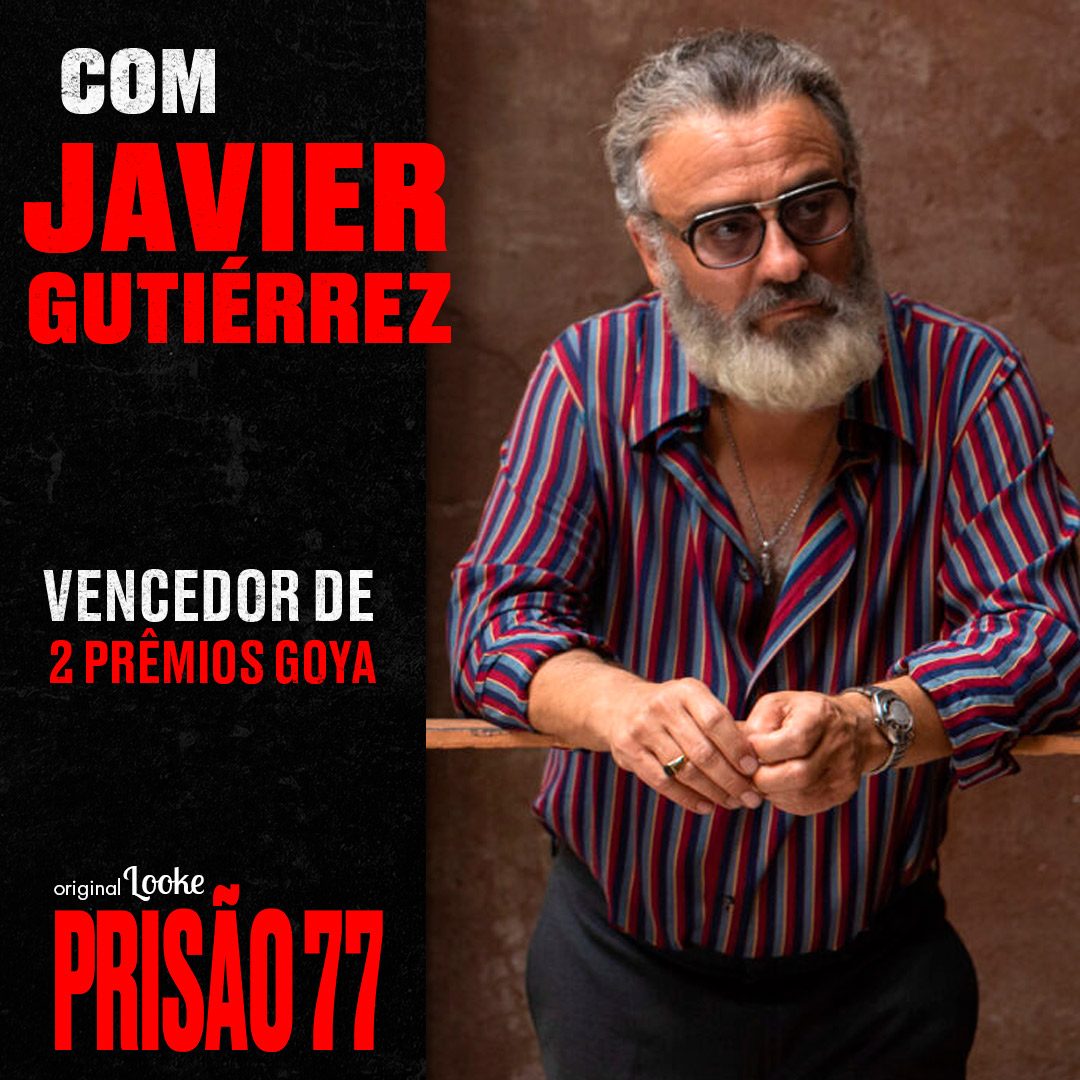 Conheça o trabalho de Javier Gutiérrez em Prisão
77!💙

Exclusivamente no Looke!

#OriginalLooke #Lookefilmes #filme #Looke
#MiguelHerran #Modelo77 #Prisao77 #suspense
#cinemaespanhol #Lançamento #javiergutiérrez
#Looke #Assista