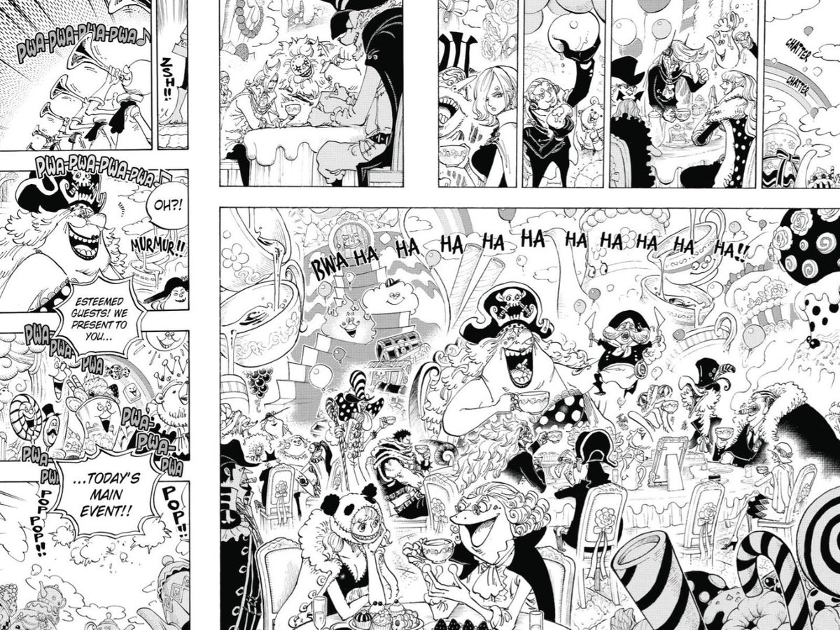 painfultruth22's tweet photo. Can't wait for the double page spread of the Rocks Pirates 
#ONEPIECE1096 https://t.co/iErfXmxwEB