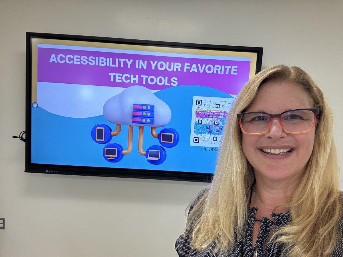 SMILELearning's tweet image. ⁦@pnwboces⁩ for #assistivetech conference with ⁦@NYSCATE⁩ sharing ⁦@canva⁩ ⁦@nearpod⁩ ⁦@KamiApp⁩ ⁦@GoogleEd⁩ Plus new #AI tools like ⁦@curipodofficial⁩ and ⁦@joinpressto⁩ #XFactorEDU #SMILELearning ⁦@WSWHEBocesMS⁩