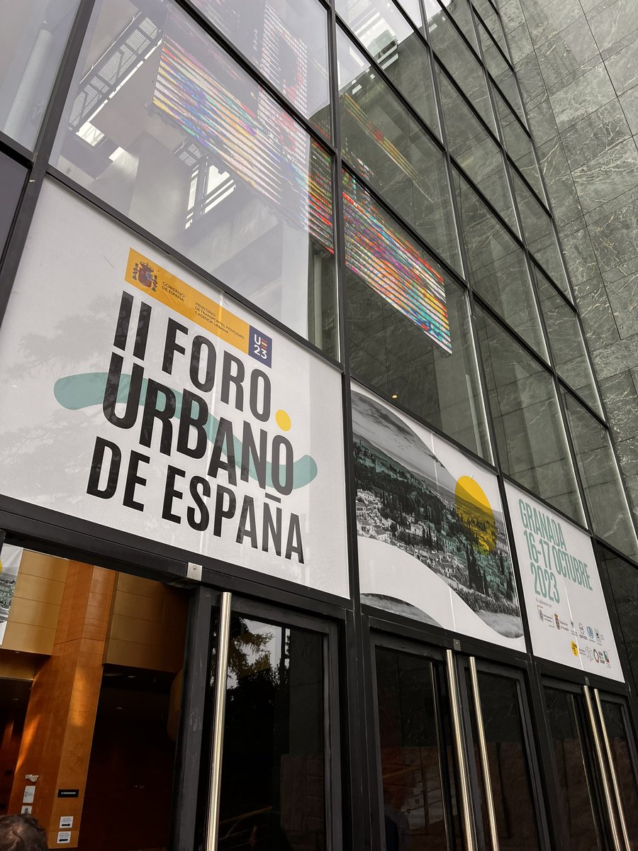 BeaPHidalgo's tweet photo. Granada ha acogido estos días el II Foro Urbano de España. 

De la planificación a la acción 🔧 https://t.co/dKeyTplgFt