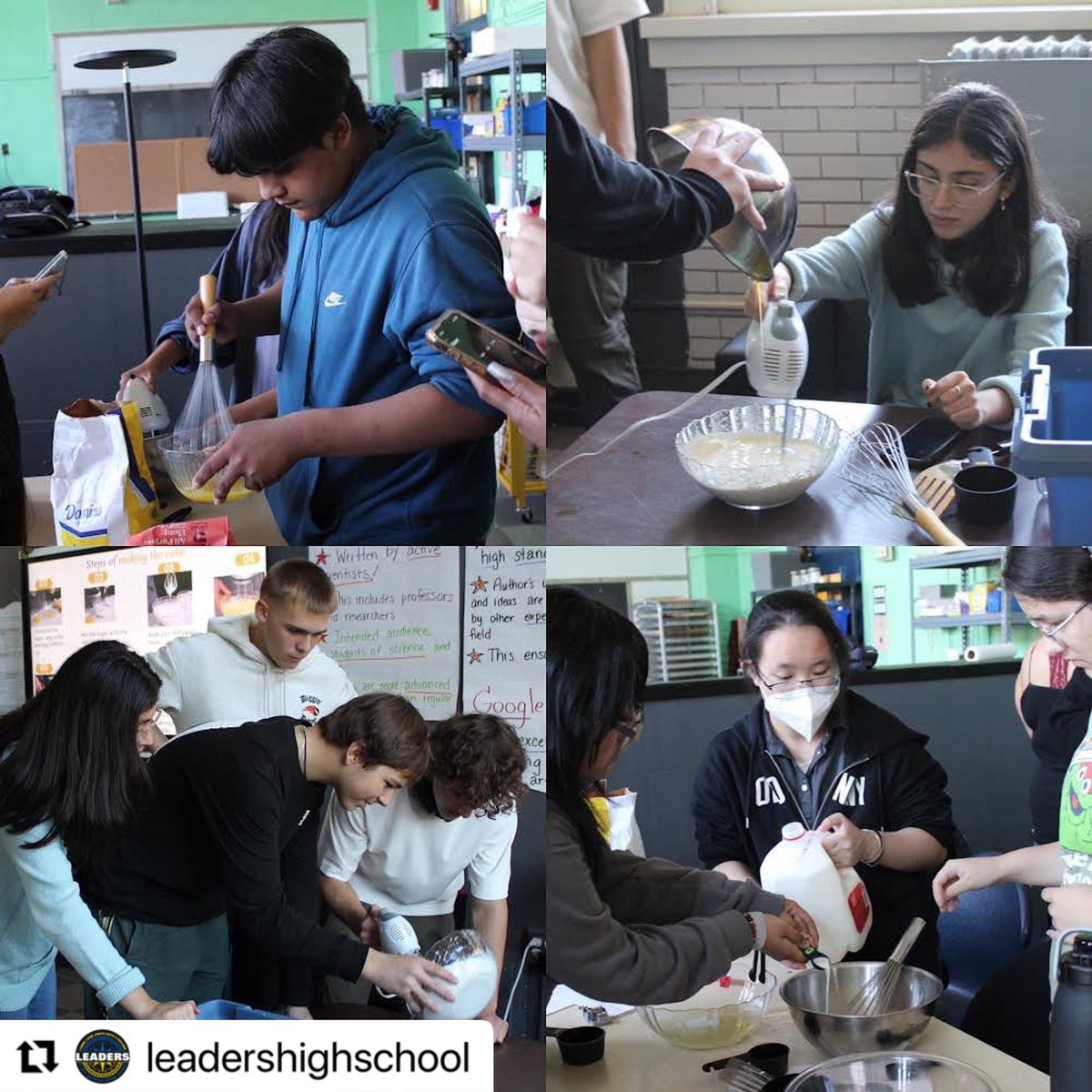 CIOBCitywide's tweet image. 🍰 🧁 @leaders_hs's Baking Club whipped up a delicious tres leches cake! Sweet job to everyone involved. 🍰 #BakingClub #TresLeches @NYCSchools @DOEChancellor