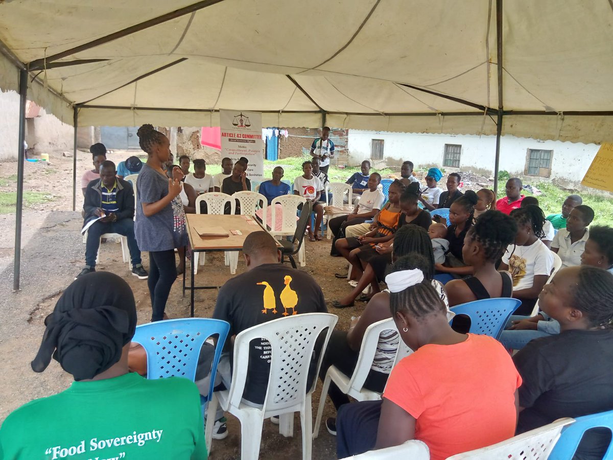 Taking Action for Women's Leadership in Water and food governance, yesterday we had women in the Frontline of raising awareness against hunger and promoting action for the future of food sovereignty
@Article43Rights @UhaiWetu @kilimoKE 
#NJAARevolution 
#WorldFoodDay2023