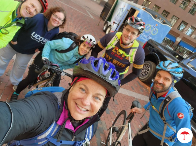 Katdoane's tweet photo. Congrats to all the employees in the Travelers Employee Cycling Network in Hartford! Not only an achievement for you all, but also a nod to Travelers for encouraging health, wellness and sustainability! #TRVEmployee https://t.co/V5AAWuPFl0 https://t.co/Dy8VSUKtEC