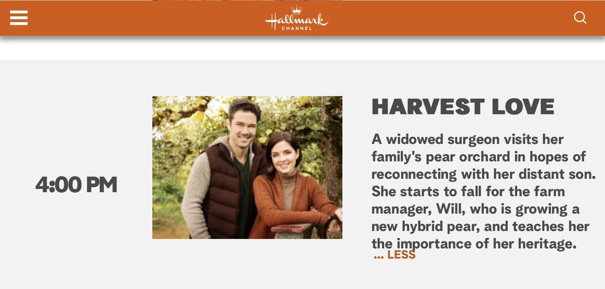MariaGrazia_mtl's tweet photo. Happy chooseday everyone #HarvestLove is on today on @hallmarkchannel @4pm It makes me happy when I watch this movie cuz it’s my first @RyanPaevey movie and today he’s my favorite #hallmarkguy his movies are the BEST 🥰 pretty please #hallmark give us more 🥺 https://t.co/txhIQP8Srl