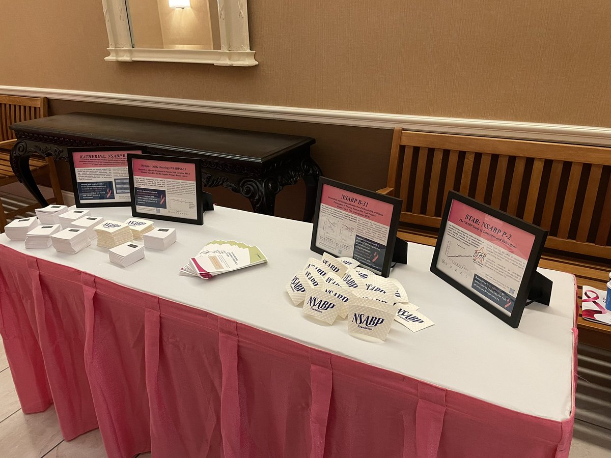 We are extremely pleased to be a sponsor of the @PBCC annual conference & congratulate them on their 30th anniversary! If you are attending today, stop by our table and learn about some of our NSABP legacy studies! #bcsm #BreastCancerAwarenessMonth
