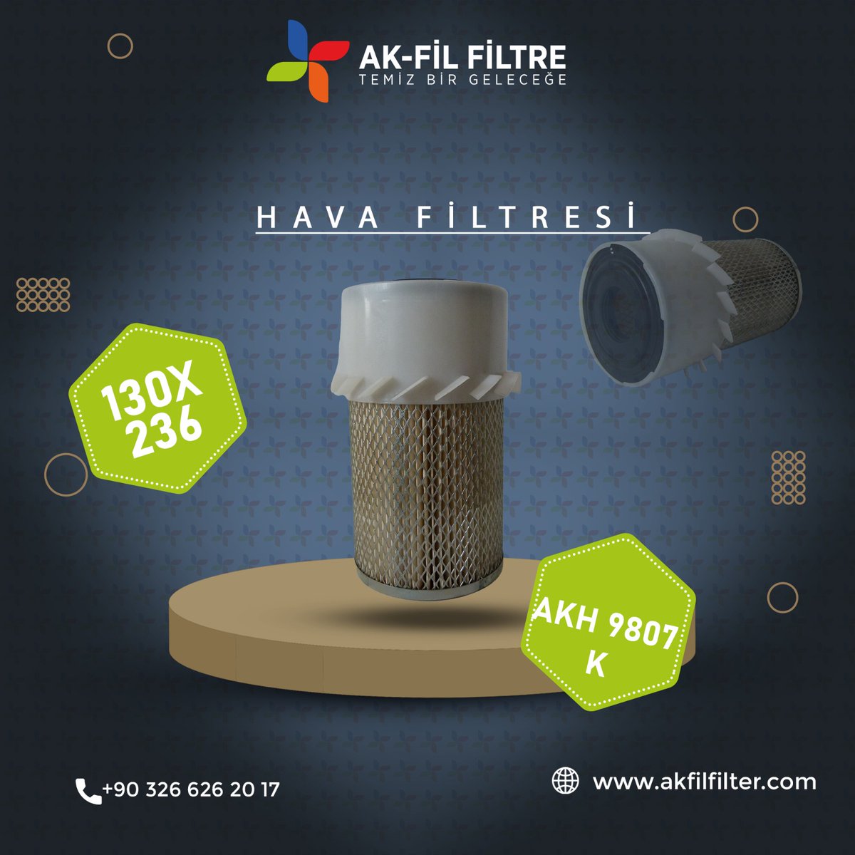 akfil_filter's tweet photo. AK-FİL AKTİF FİLTRE

•AKH 9807 K

#temizbirgelecege

#filtre #endüstriyel #endüstriyelfiltreler #hava #havafiltresi #air #airfilters https://t.co/1fFC2BSoAc