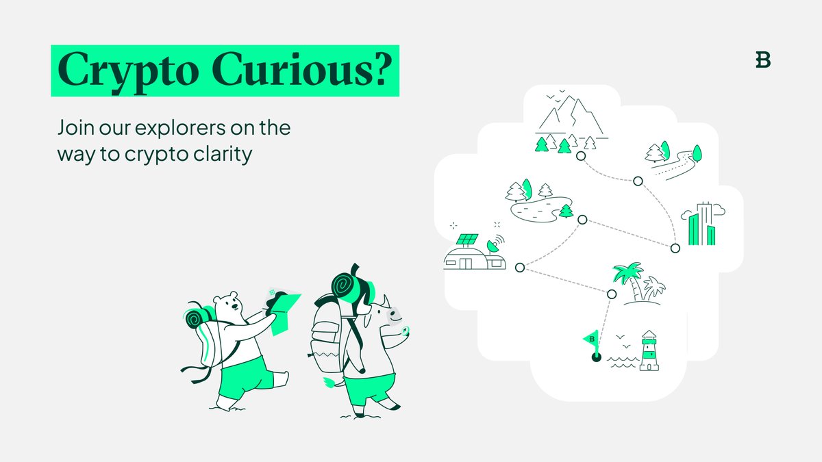Lost in the crypto jungle? Feeling cryptic about crypto? 🧐

If so, grab your boots. Tomorrow, we’re going on an adventure. 🏞️