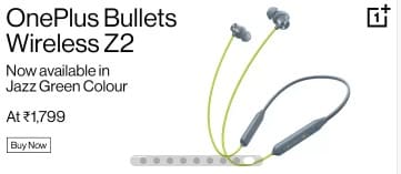 TechKard's tweet image. OnePlus Bullets Z2 is now available in its New Jazz Green Colour Form.

Price: ₹1,599

was previously available in the Acoustic Red, Beam Blue, and Magico Black colour.

Available on
Amazon:amzn.to/3ZVIvVj
Flipkart:ekaro.in/enkr20231017s3…
#OnePlus #OnePlusBulletsZ2