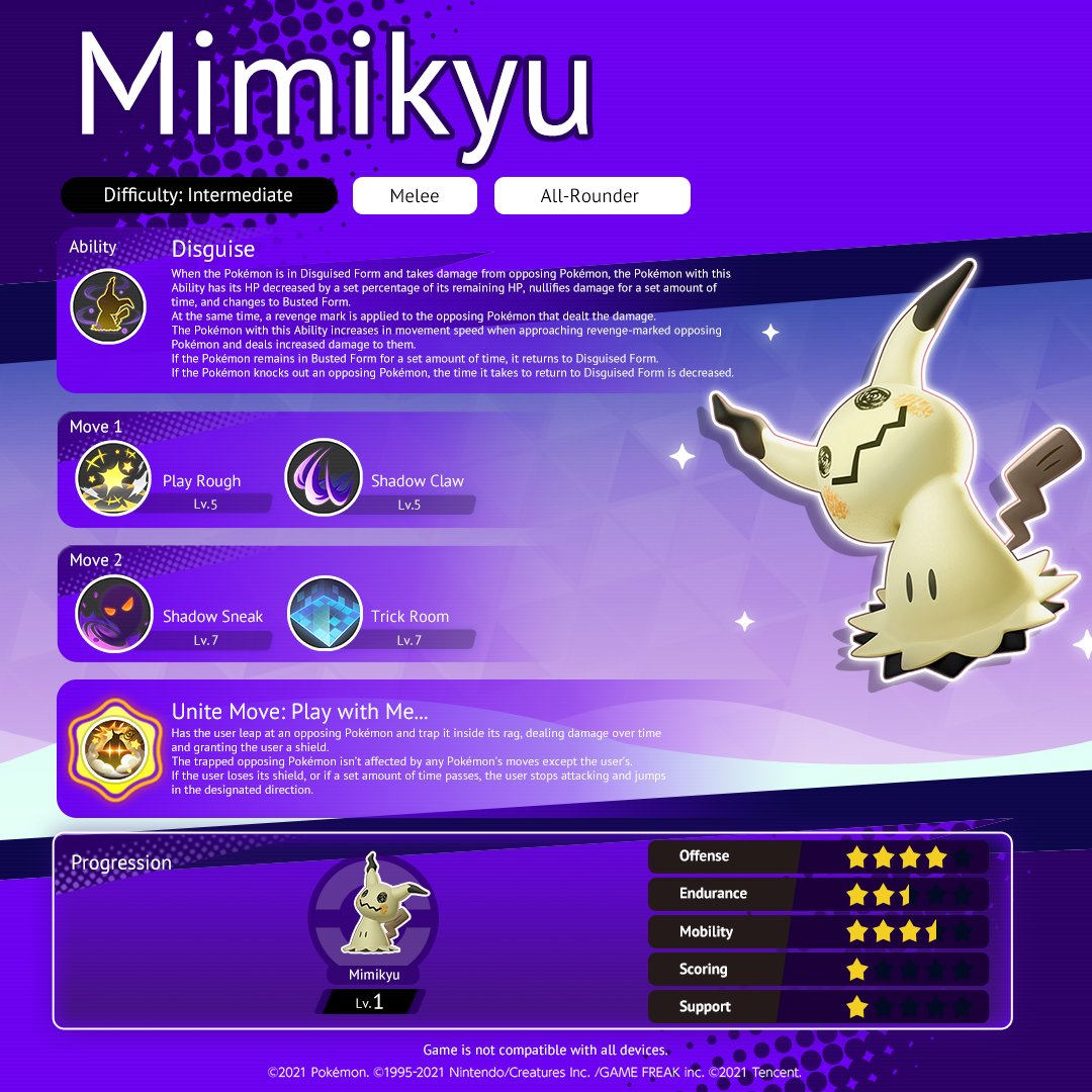 Mimikyu, Pokémon