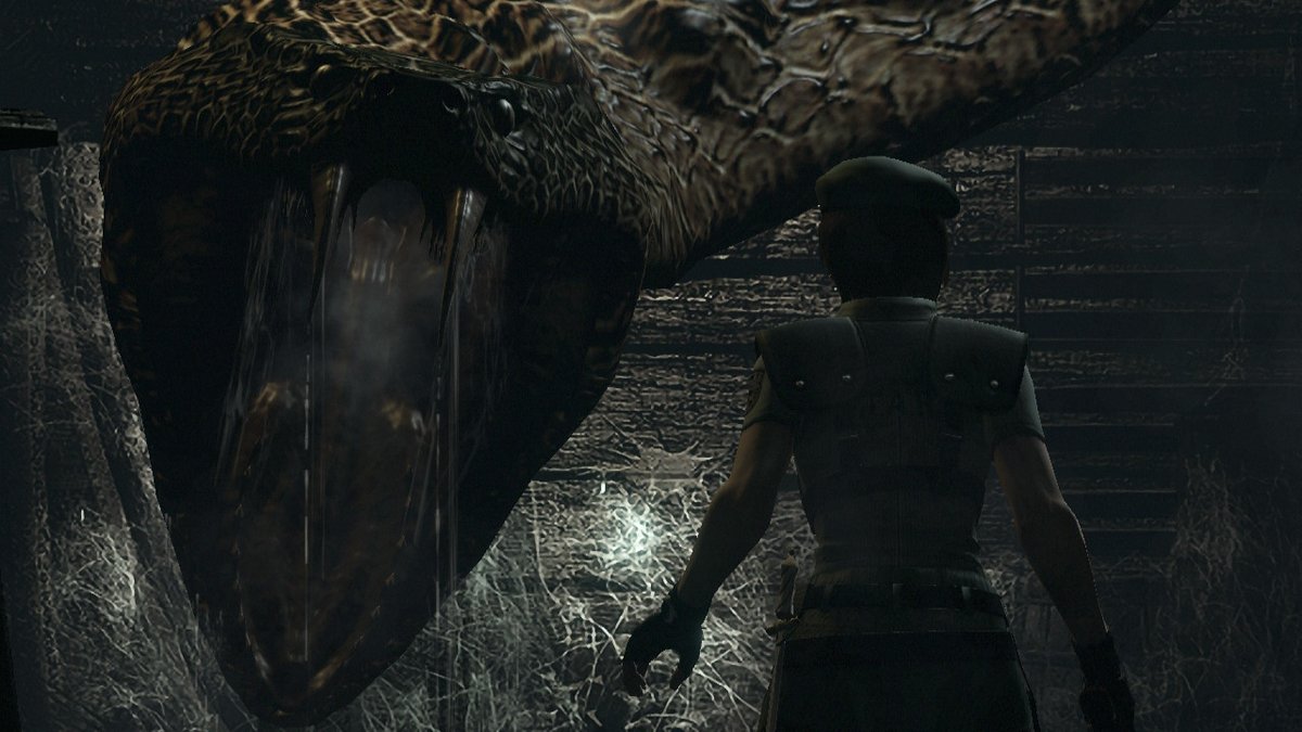 BIOWEAPONONE's tweet photo. Reptiles #NintendoSwitch #REBHFun #CapcomSnapshots #RE #ResidentEvil https://t.co/7z3KX6s5uV