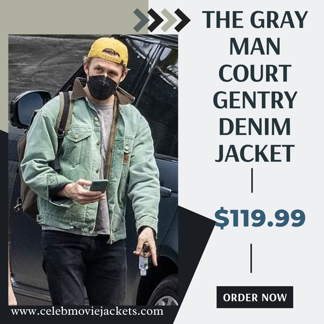 CMovieJackets's tweet image. The Gray Man Court Gentry Denim Jacket

Shop Now: bit.ly/3RY77uz
Secure Checkout 
Free Shipping Worldwide

#thejacket #grayjacket #manjacket #courtjacket #gentryjacket #denimjacket #manjacket #ryanjacket #goslingjacket #greenjacket #denimjacket #fashion #outfits