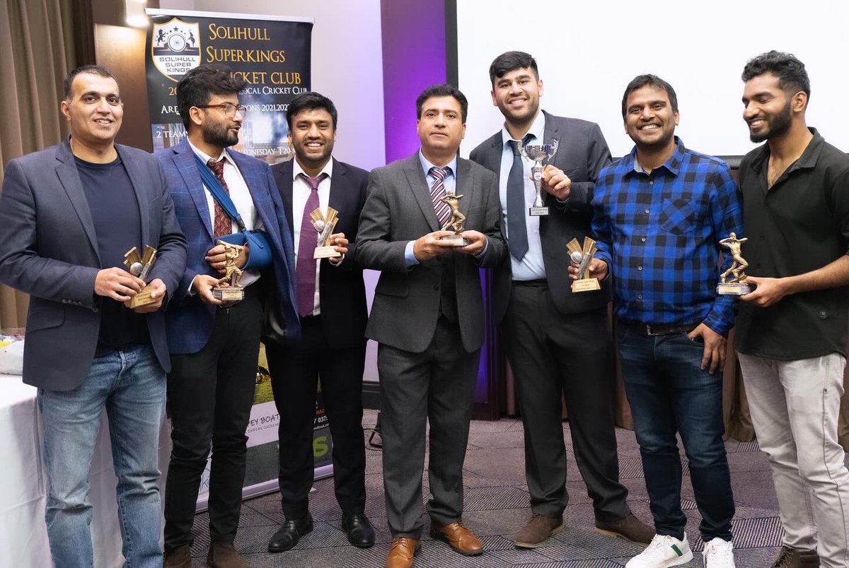 SuperKingsCC's tweet photo. SSK AWARDS NIGHT 2023
Thanks every member who graced us with their presence. Congrats to all the deserving winners. Thanks to honorable guest Ed Mcabbe (General
Manager WCB) sponsors and ground partners. 

Wish all of you a successful  2024 season ahead. #Cricket #solihull https://t.co/fHVpo1pA6W