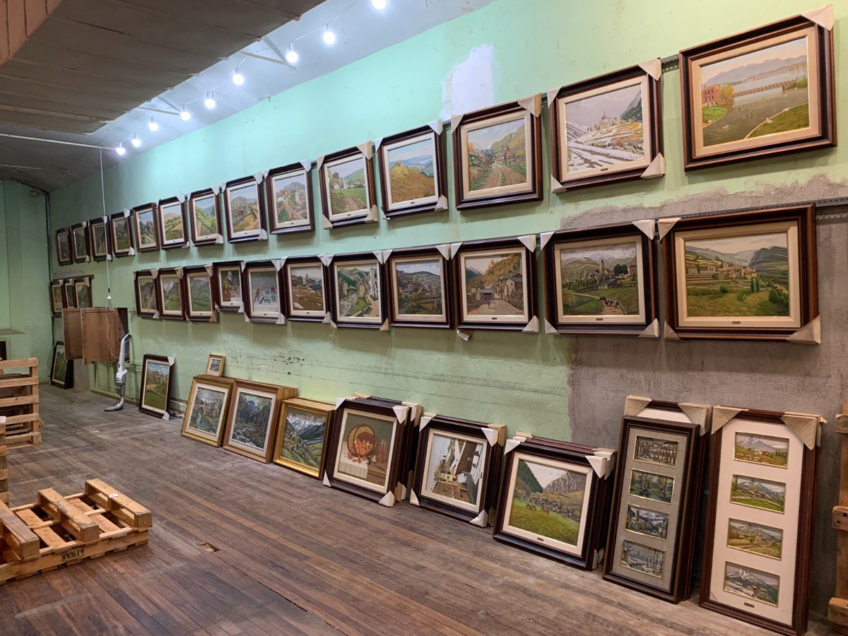 titustonii's tweet photo. El meu pare diumenge, 22 d'octubre al matí, aprofitant les jornades de les Colònies Industrials, obre les portes de manera puntual a una exposició de pintura Catalana de qualitat. Estarà instal•lada a la Fàbrica Vella de Viladomiu Vell. Hi esteu tots convidats! https://t.co/O8d361NGBz