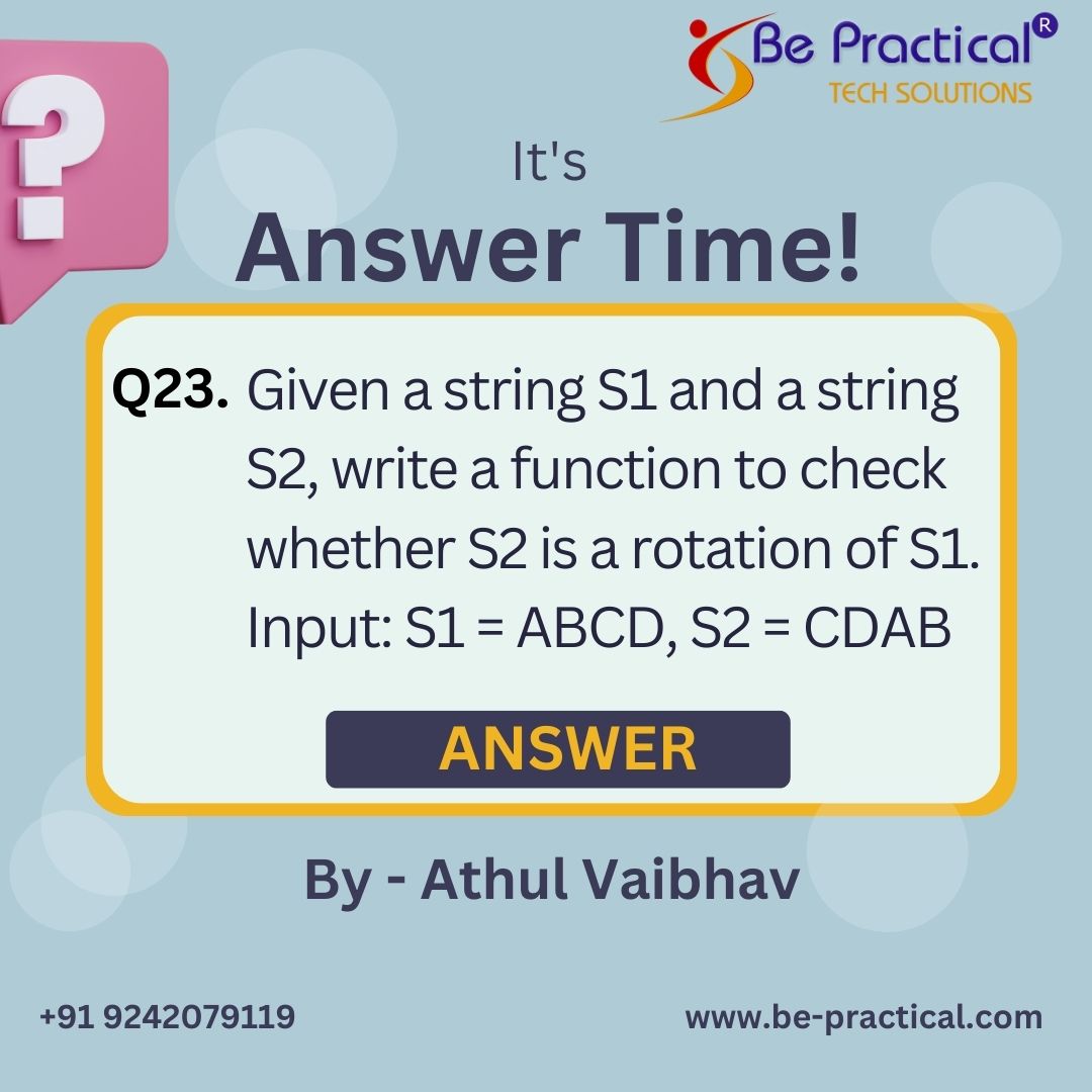 bepractical_com's tweet image. Call us for a job-ready course: 919242079119
Explore our playlist for more Java programming tutorials, coding challenges, and algorithm explanations
watch here👇
youtu.be/eS5BngNEkcQ?si…
#JavaProgramming #CodingTutorial #AlgorithmExplained #ArrayManipulation