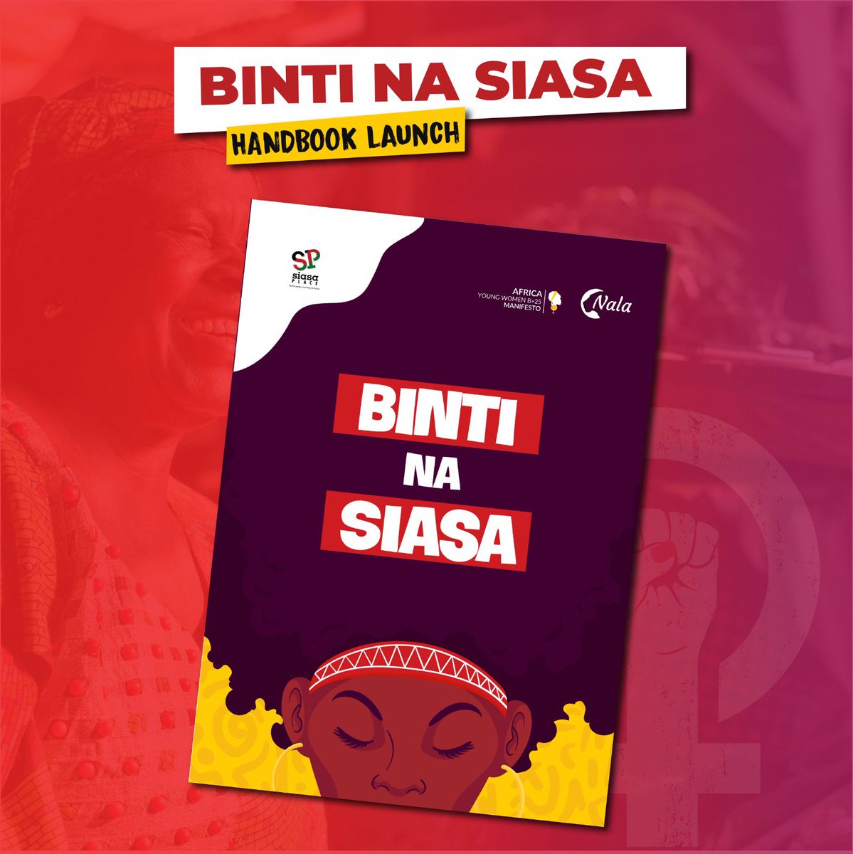 'Binti na Siasa' is here –a labor of love by young African women for young women in politics.
 I'm honored to have been part of this empowering journey, and I'm thrilled to share it with you. 
Download a copy now at bit.ly/BintiNaSiasa. 
#BintiNaSiasa #Nalafem #MsPresident