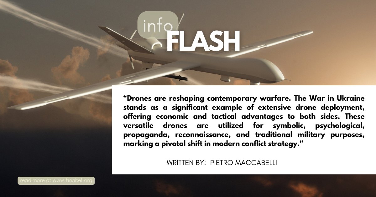 ✨ Drones in Warfare!

Pietro Maccabelli delves into the role of drones in conflicts, emphasizing their influence on military strategies. Don't miss out on more information on military technology. 📚🔍#DroneRevolution #ModernWarfare

Read more:
finabel.org/are-drones-a-w…