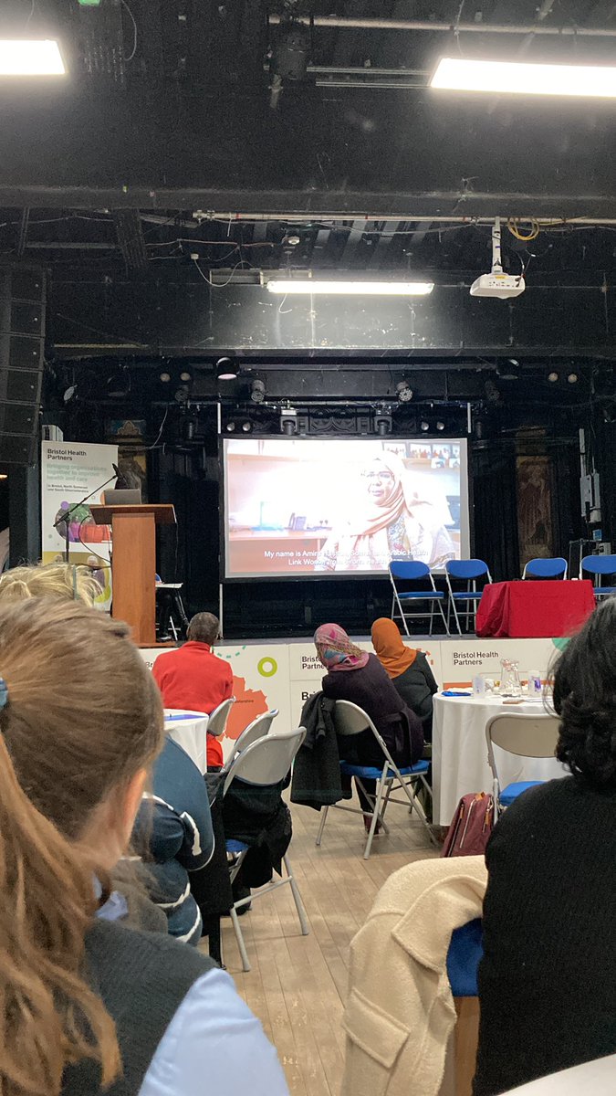 It’s wonderful to attend the <a href="/BristolHealthP/">Bristol Health Partners</a> 2023 Conference. I always look forward to this event and am so inspired by the excellence in community codesign and engagement shown across their activities. #BHPconf2023 <a href="/HealthInnoWest/">Health Innovation West of England</a>