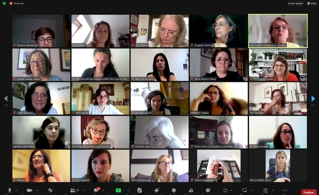 marriamor's tweet photo. Arrancando motores de la nueva edición del programa de mentoría de @MujeresSP 

Primeras tomas de contacto del grupo de mentoras. 

Nuevas redes de mujeres colaborando y desarrollando nuevos modelos de liderazgo https://t.co/8cWlzb2SC4