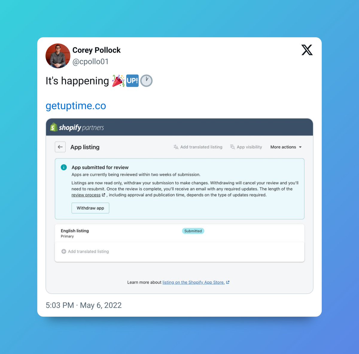 Corey Pollock tweet media