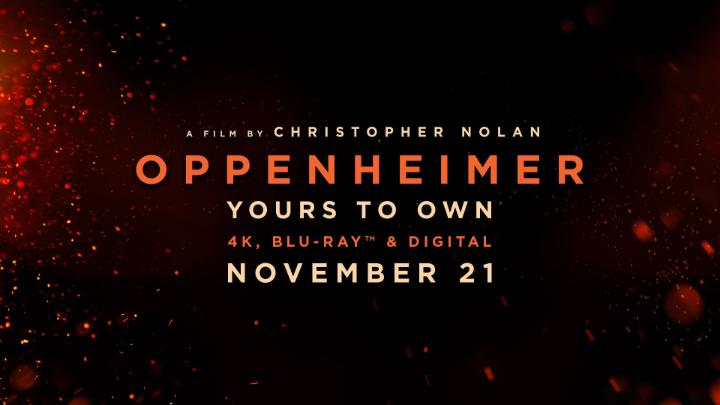 Oppenheimer on X: Oppenheimer is yours to own on 4K, Blu-ray™, and Digital  November 21. Christopher Nolan's global blockbuster premieres at home with  over 3 hours of special features.  / X