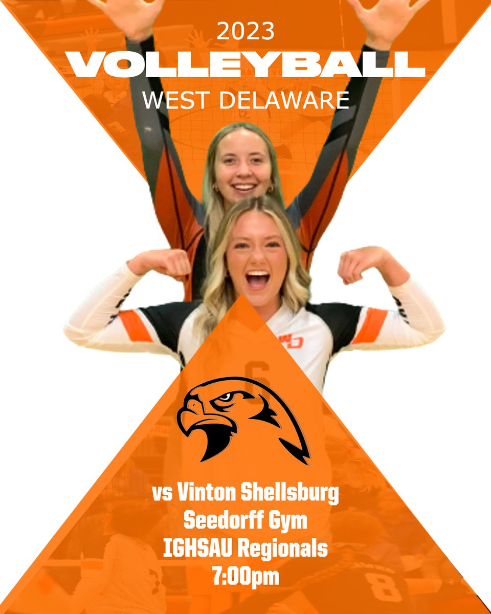 Matt Weis, CAA (@westdelawaread) on Twitter photo It's GAMEDAY for <a href="/wdhawkvb/">wdhawkvb</a>. The Hawks take on Vinton-Shellsburg in the 1st round. Tickets must be purchased either online at Bound or with a credit card at the gate. A card reader will be available for quick and easy purchase. NO CASH will be accepted.
tickets.gobound.com/.../h202310041β¦ It's GAMEDAY for <a href="/wdhawkvb/">wdhawkvb</a>. The Hawks take on Vinton-Shellsburg in the 1st round. Tickets must be purchased either online at Bound or with a credit card at the gate. A card reader will be available for quick and easy purchase. NO CASH will be accepted.
tickets.gobound.com/.../h202310041β¦