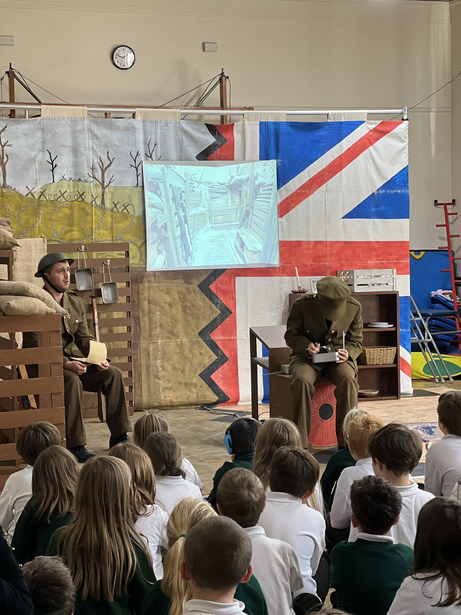 Thank you to @hobgoblintc_ for coming to visit us today and putting on an amazing #liveperformance of #thelastpost for years five and six