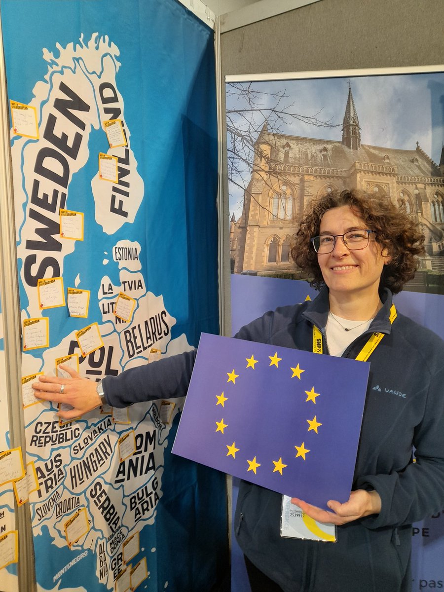 euromovescot's tweet photo. As #SNP23 enters it's final hours it's your last chance to visit our stall and become a part of our vibrant European community. Your support matters in our continued efforts to strengthen Scotland's ties with Europe. #StillEuropean โค #EuroMoveScot ๐ด๓ ง๓ ข๓ ณ๓ ฃ๓ ด๓ ฟ๐ช๐บ https://t.co/CJ0HT5f2D2