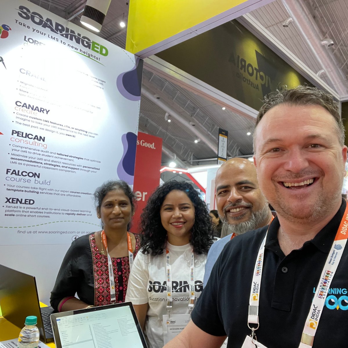 soaring_ed's tweet image. Day 1 of DIDAC India conference is in the books! We love seeing everyone there and having great conversations around education. Stop by our booth to learn more about how our products can take your LMS to new heights! #DIDAC #DIDAC2023 #SoaringEd