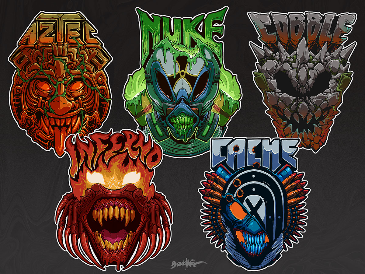 brockhofer's tweet photo. Still some of my favorite sticker designs. https://t.co/1kbnuLKuFc