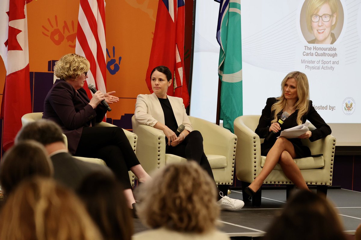 "Don't go where the path may lead. Go instead where there is no path and blaze a trail."

I love this quote. It embodies the founders who owned our stage at 'Game Changers: North American Women Founders Shaping the Sports Industry'.
• Experience this bilateral event: