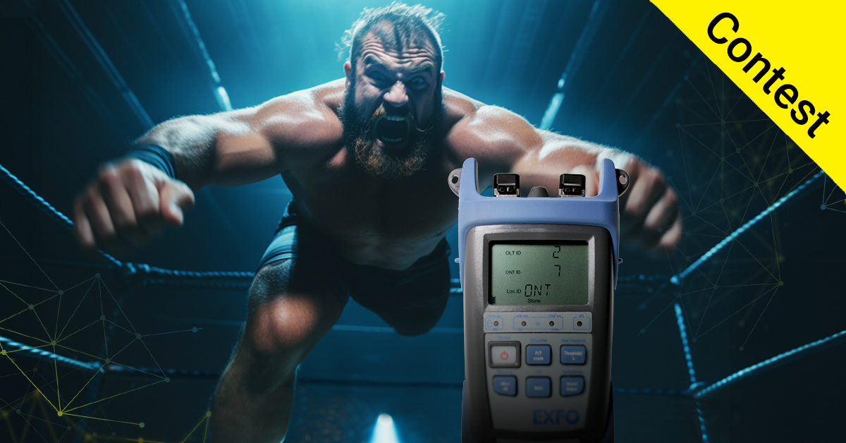 EXFO's tweet photo. π¨ Reminder! π¨
Join the #EXFOdurable battle for a $500 Amazon Gift Card! Simply share a picture of your toughest, most battle-tested EXFO gear and tag it with #EXFOdurable.
Contest runs till November 1. Let the world witness the incredible endurance of EXFO testers! https://t.co/FU6xTWjlxo