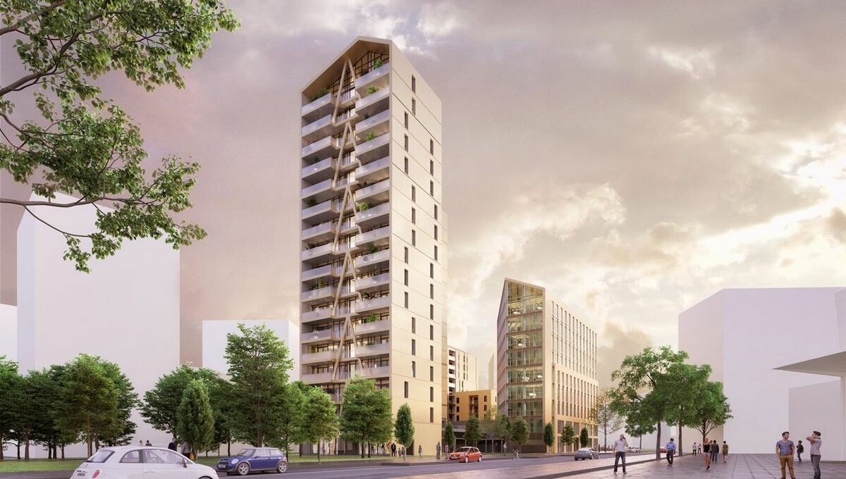 La pose de la première poutre de la Tour Silva, une des plus hautes tours en bois d’Europe. C'est à <a href="/Bordeaux/">Bordeaux</a> que ça se passe ! #gironde #urbanisme #biendansmaville
➡️ l.francebleu.fr/NTQQ