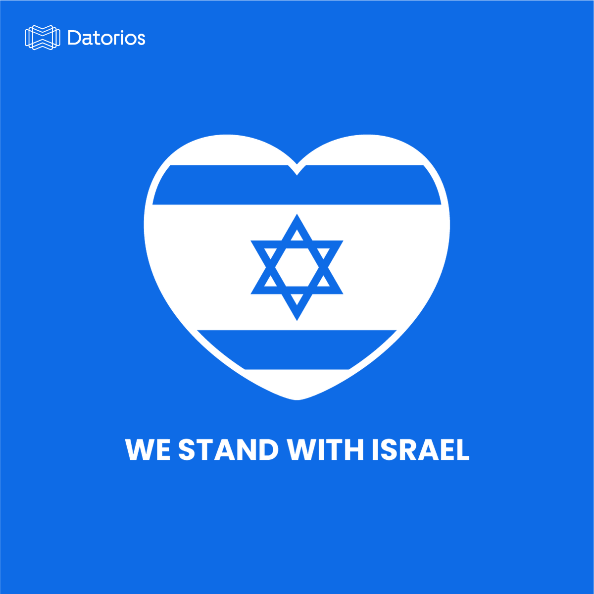 datorios's tweet photo. Devastated by the recent events in Israel, we sympathize with our colleagues, families, friends, and all those affected by this unimaginably difficult situation.

We stand in solidarity with all those affected and hope for a swift resolution to the conflict.

#standwithisrael https://t.co/B94glTap4Q