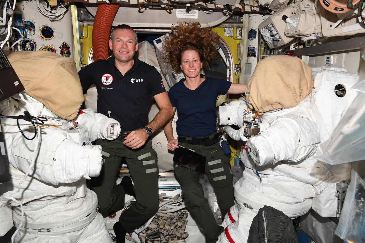 kitsatellite's tweet photo. Today’s #Spaceplace story: ESA's Danish astronaut @astro_andreas has been for more than a month at the International Space Station. He has conducted loads of science experiments, is now the commander of the Station – and will soon be also a spacewalker.
https://t.co/Dh93TKHEjo https://t.co/yvx72V87WA