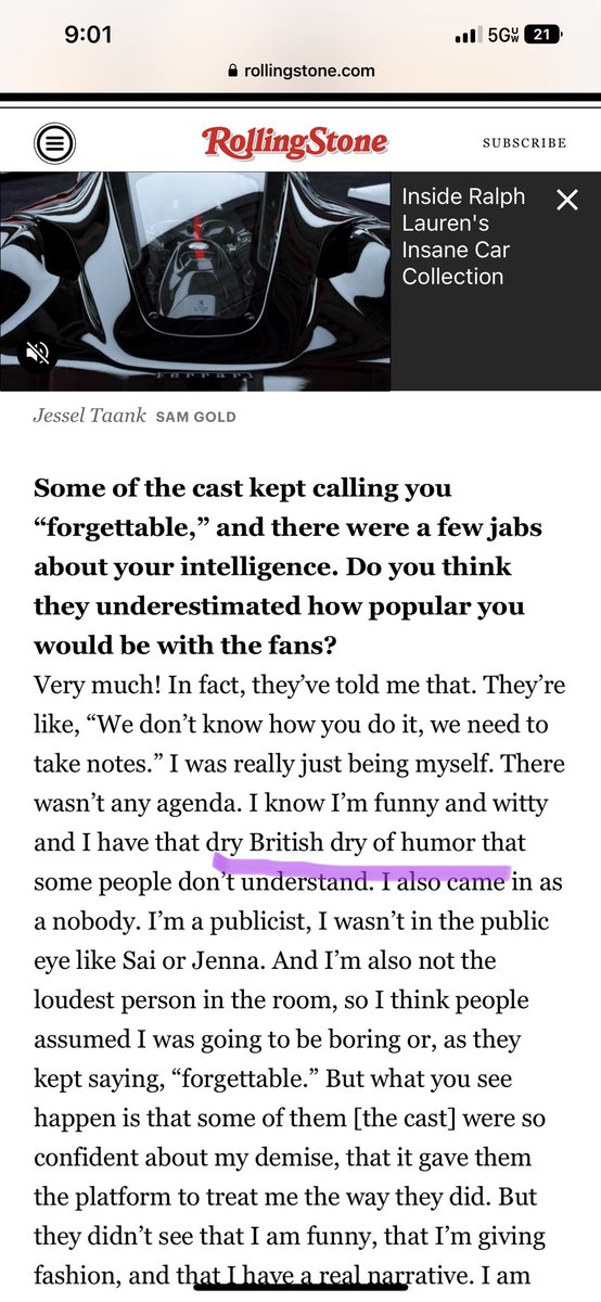 emmamaistanton's tweet photo. @RollingStone Replace “dry” with “sense” here. https://t.co/kgB6CFtCxz