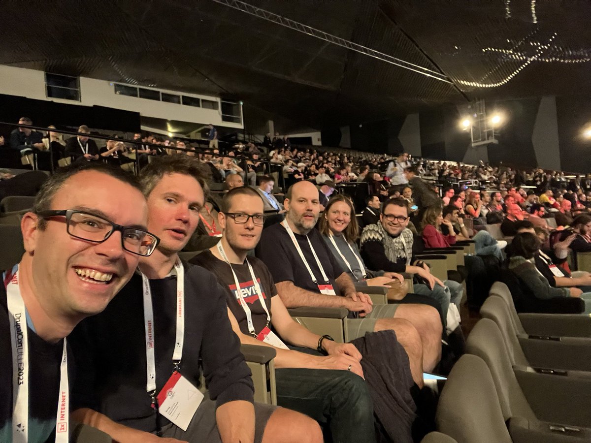 anotherjames's tweet image. Started the #drupalcon day with a sightseeing run … and then delighted to see a nod to our @computerminds work from the stage!